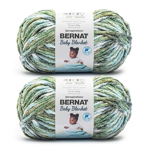 Bernat Baby Blanket Mossy Path Yarn - 1 Pack - MOSSY PATH - 1 Pack