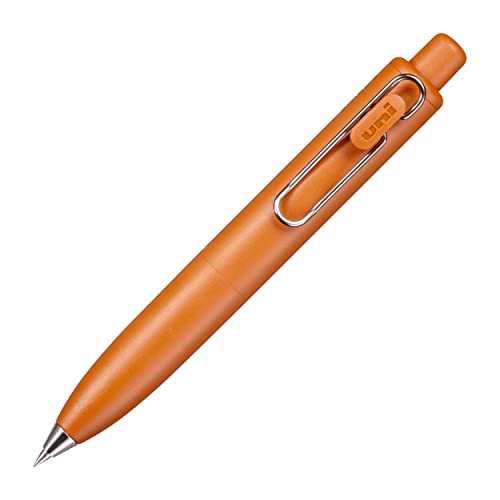 Mitsubishi Pencil Uni-Ball One P UMNSP38.38 Gel Ballpoint Pen, 0.01 inches (0.38 mm), Mandarin