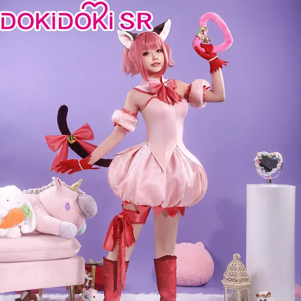 【Ready For Ship】DokiDoki-SR Anime Tokyo Mew Mew Cosplay Momomiya Ichigo Cosplay Costume | XL