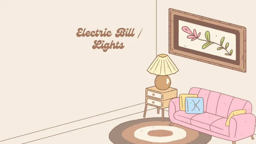 Utilities - light n gas/power bills