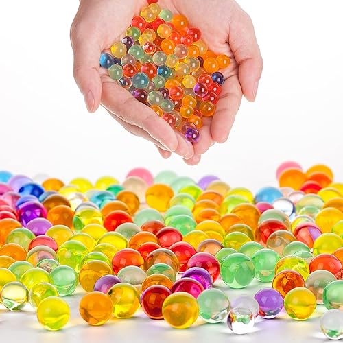 Mr. Pen- Water Beads, 20000 pcs, Rainbow Mix, Non Toxic, Water Gel Beads for Vases, Water Beads for Plants, Color Water Beads, Jelly Beads for Vases, Water Bead, Gel Water Beads for Vases, Waterbeads - Vibrant - 20,000 pcs