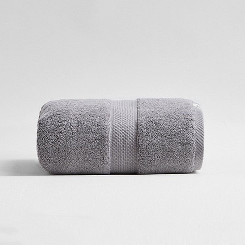 Luxury Cotton Bath Towels - Dark Grey