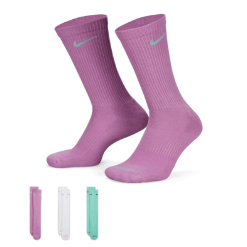 Nike Everyday Plus Cushioned Training Crew Socks (3 Pairs)