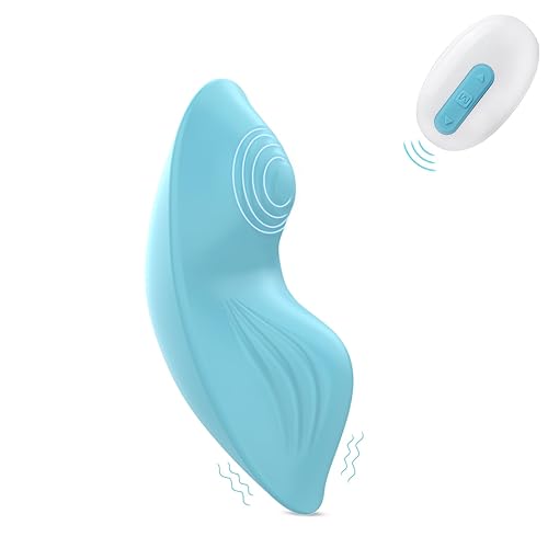 Upgrade App Vibrator Remote Control Wearable Panty Clitoral G Spot Butterfly Vibrators with 10 Vibration Massager Sex Toys for Women Couples (Blue) - New Blue