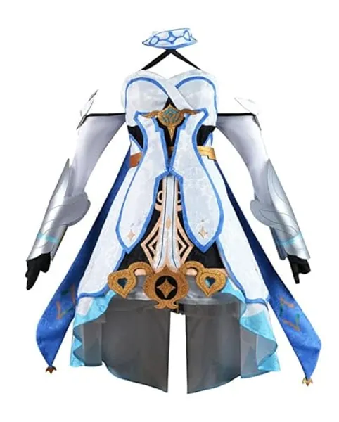 Syqiya Anime Traveler Lumine Ying Outfit Cosplay Kostüm Gr.110-3XL