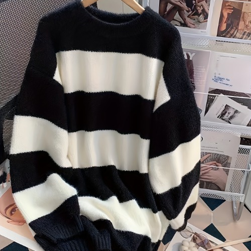 Striped Pullover Sweater
