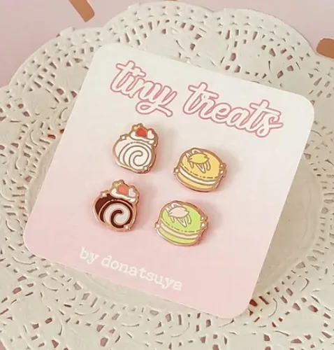 Tiny Treats Series 3 - Enamel Pin Set, Filler Pins