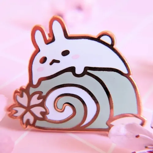 SAKURA SEASON Bunny Treats Enamel Pins | chirofish