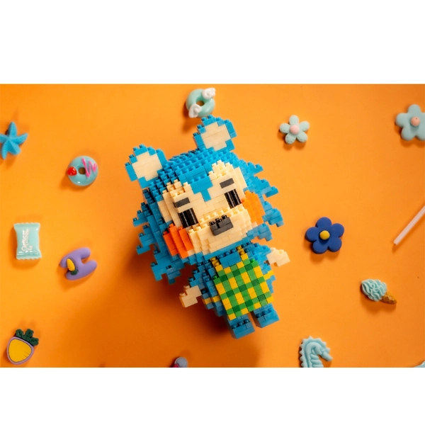 ACNH Building Blocks DIY Miniature Cute ACNH Toys Pixel Art - Mabel
