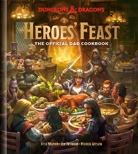 HEROES FEAST OFF D&D COOKBOOK HC: The Official D&D Cookbook