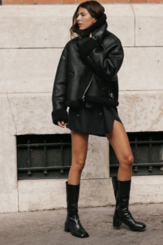 DOUBLEFACE-BIKERJACKE – ZW COLLECTION