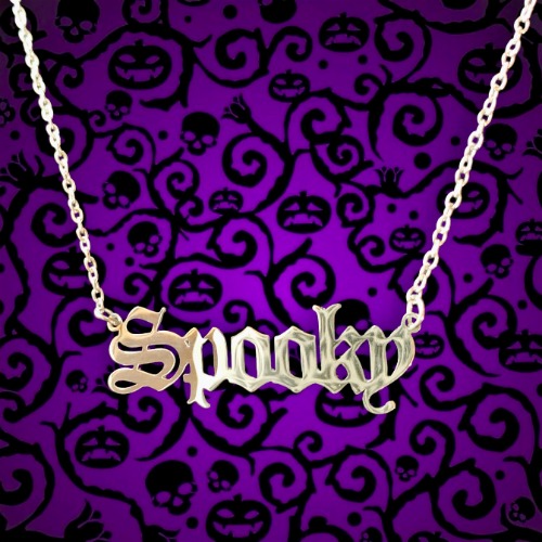 PRE-ORDER - Spooky necklace, Gothic,  Halloween