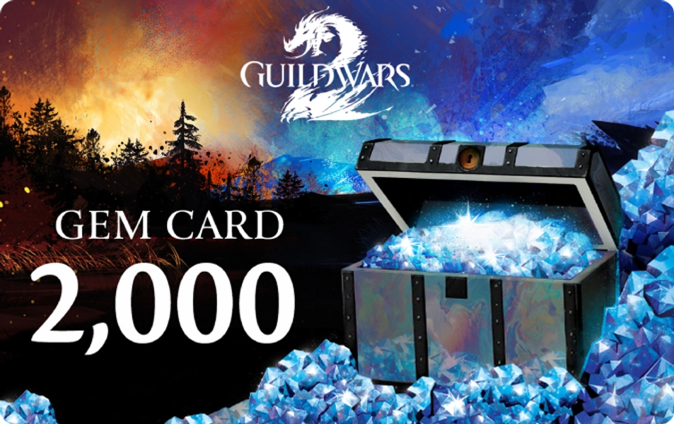 Guild Wars 2 Gem Card $25 Gift Card
