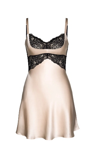 Morgan Cradle Bust Silk Chemise