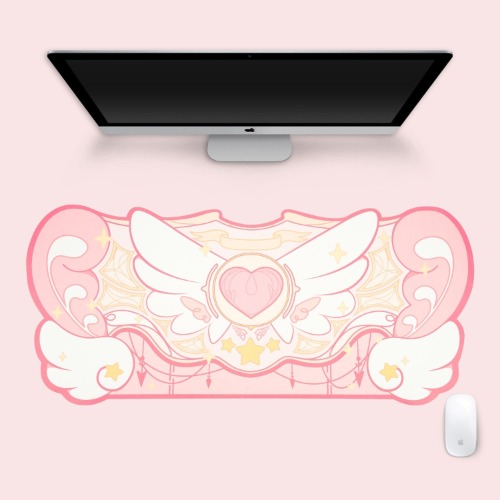 Sakura Heart Gaming Mousepad