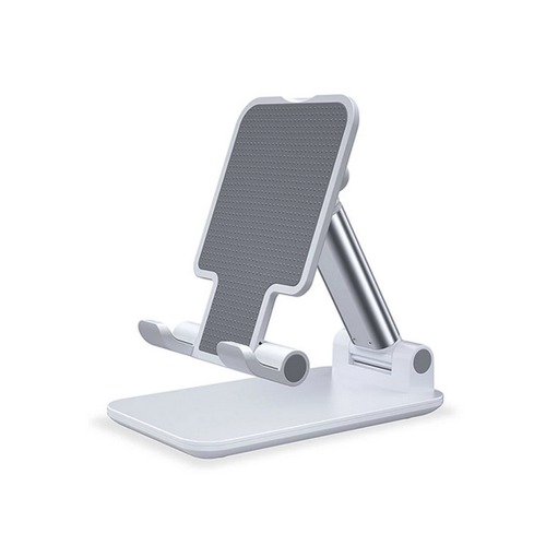 Universal Foldable Holder Stand for iPad and Mobile Phone - White