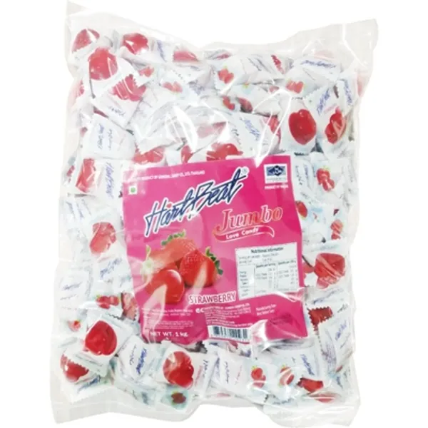 Buy Hartbeat Candy Strawberry 1kg Online | Lolly Warehouse