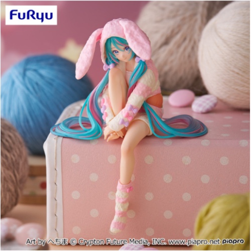Hatsune Miku Noodle Stopper Figure - Bunny Ears Pajamas | Default Title
