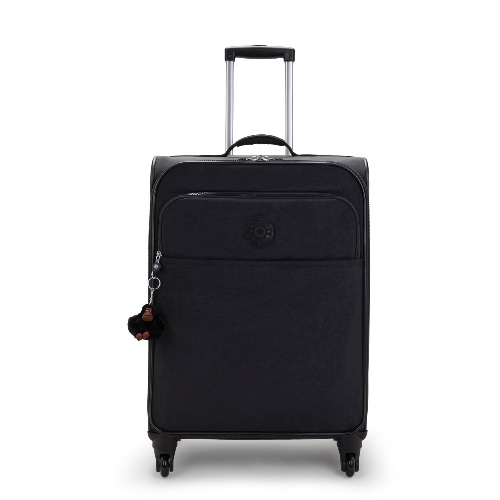 Kipling Parker Medium Rolling Luggage | black tonal