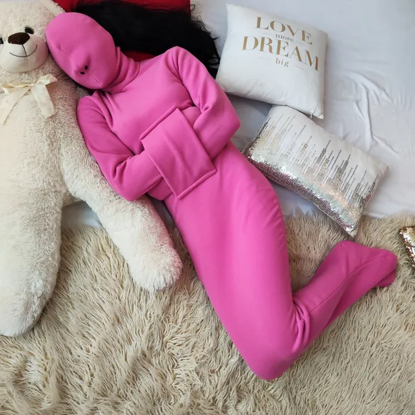 Pink bondage Sleepbag