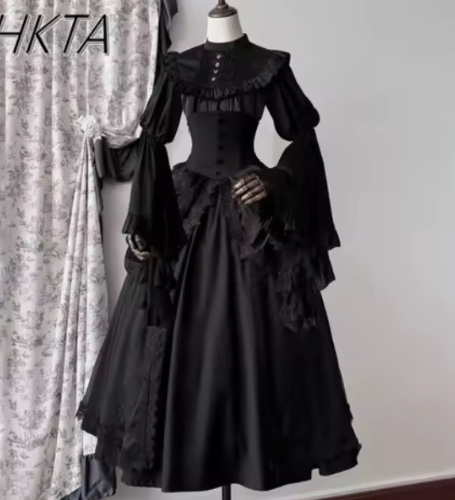 gothic corset dress