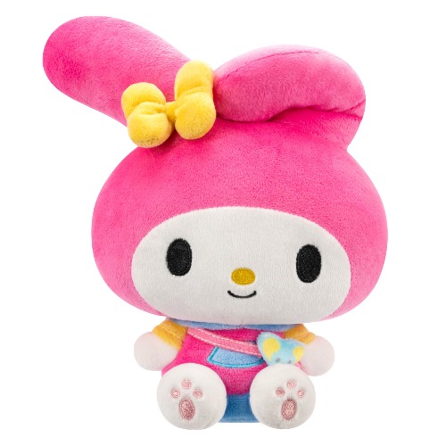 Hello Kitty and Friends - Peluche My Melody Series 1 - Sudadera con Capucha de Moda y Accesorio de Mejor Amiga, Producto Oficial de Sanrio de Jazwares - Pink My Melody