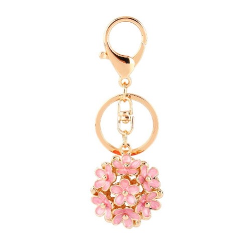 Flower bag charm