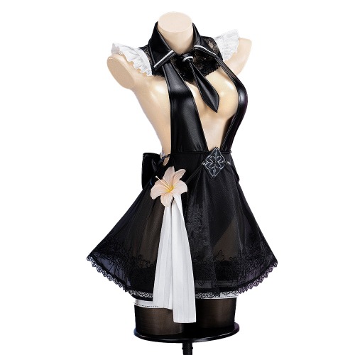 【Partial Size Ready For Ship】【Size S-2XL】DokiDoki-R Game Stellar Blade Cosplay NR:Automata 2B Costume Black Sexy Summer | M-Order Processing Time Refer to Description Page