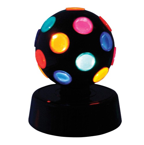 MDI Australia Rotating Disco Dance Party Light Ball, 10 cm Diameter