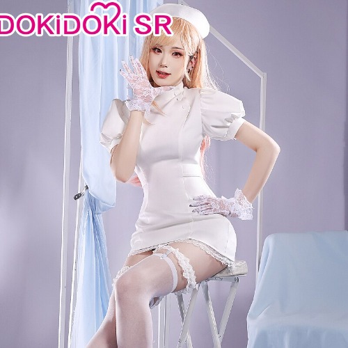 DokiDoki-SR My Dress-Up Darling Cosplay Kitagawa Marin / Kuroe Shizuku Cosplay Sexy Nurse Uniform | Kitagawa Marin / M