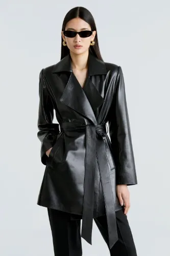 Kerri Belted Ladylike Jacket