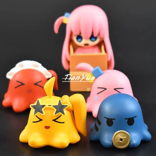 bocchi the rock octopus figure set