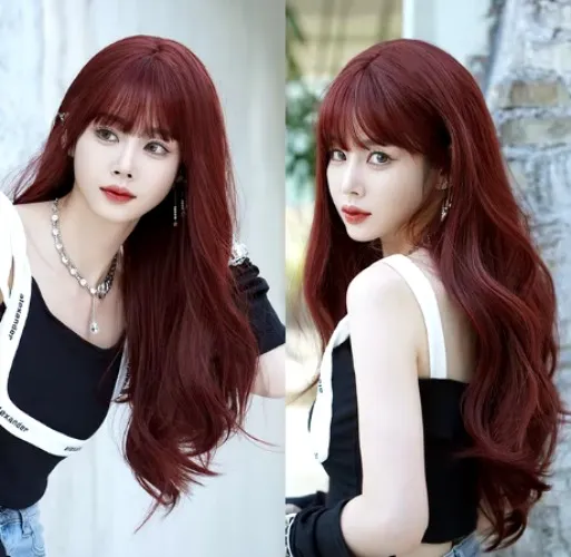 Red wig - 7jhh