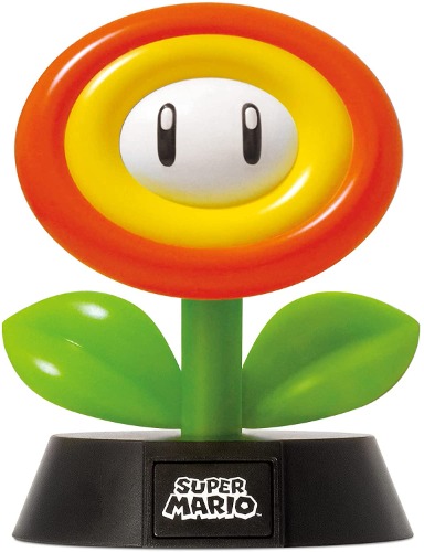 Super Mario - Power Up Lamp - Fire Flower (Nintendo Store) - Brand New