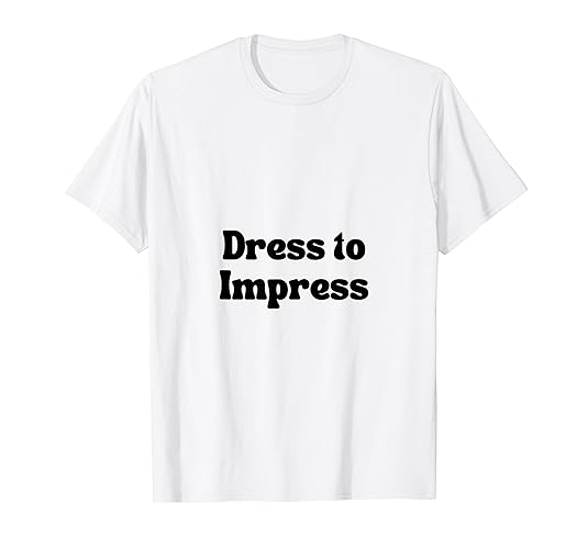 Dress to Impress T-Shirt - Women - Orange - 3X-Large