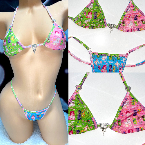 Sodapop sparkle microkini | Small/medium