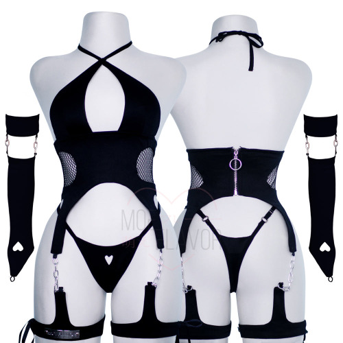 Onyx Lingerie - Black / M/L