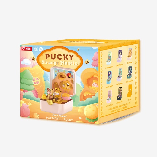 Pop Mart Pucky Strange Planets Series Scene Set | Single box