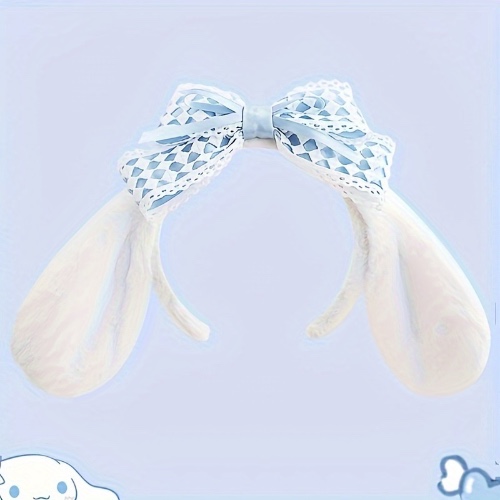 Urocza Opaska z Pluszowym  'em   z Kokardką - Temu Poland