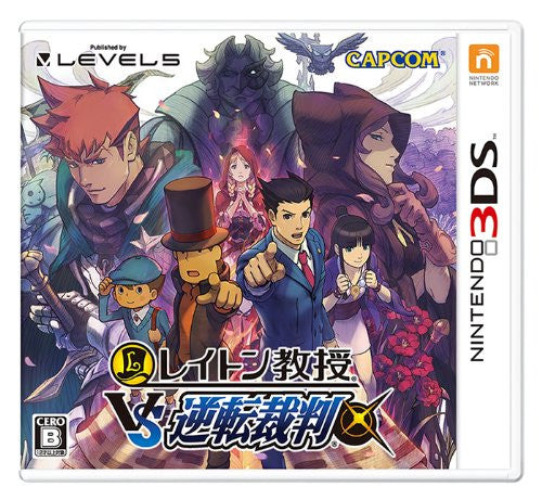 Layton Kyouju vs Gyakuten Saiban - Pre Owned