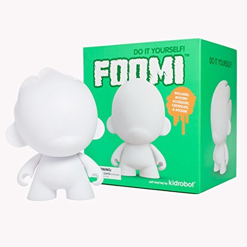 Kidrobot Munny World 6.5 Inch Figure Foomi - Vinyl DIY