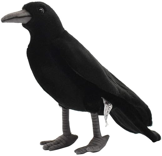 Hansa 6266 Black Crow 12" Plush