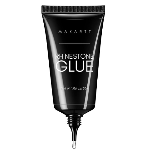 Makartt Nail Art Rhinestone Glue Gel 30g Super Adhesive Nail Gel for Gems, Nail Art Gel Glue for Rhinestones Crystal Stones Jewels P-96