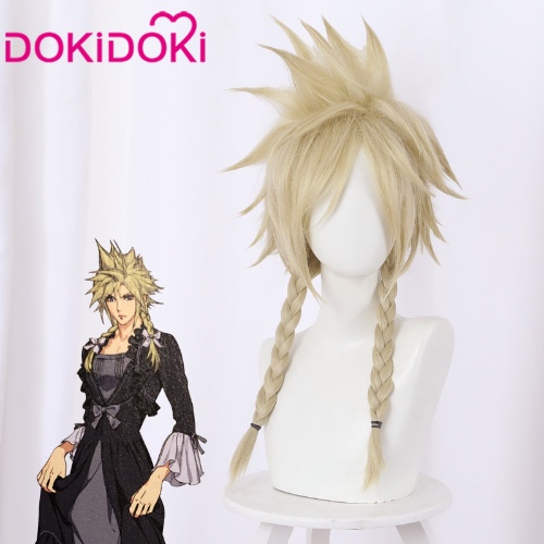 DokiDoki Game Clloud Striife Cosplay Wig Girls Ver Blone Men Hair | Default Title