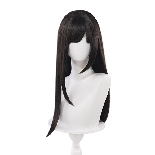 DokiDoki Game Love And Deepspace Cosplay Main Character Wig Long Straight Pink/ Dark Green/ Black Hair | Black Brown Color Ver.-Order Processing Time Refer to Description Page