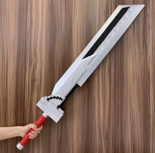 Spiel 7 vii 108cm Schwert Waffe Wolke Streit Buster Schwert Cosplay 1:1 Remake Schwert Messer Sicherheit Pu Gamee Zack Fair - AliExpress 
