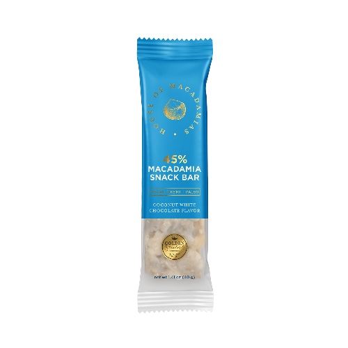 Coconut White Chocolate Macadamia Snack Bar (12 Bars)