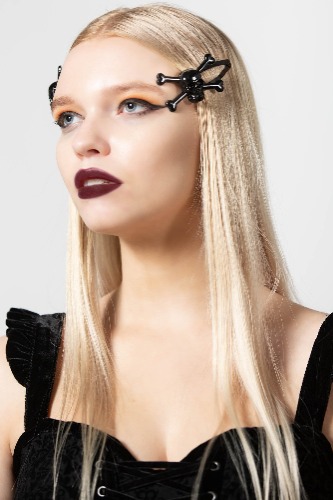 Dead Pretty Hair Clip | One Size / Black / 100% Metal Alloy