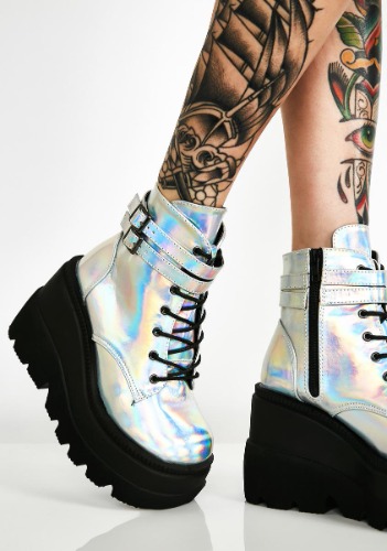 Spaced Out Technopagan Boots | US 6