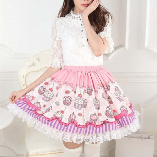 Cupcake Ruffled Skirt | 4XL